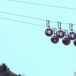 Télécabines Gourel, Haifa. "הביצים של גוראל"